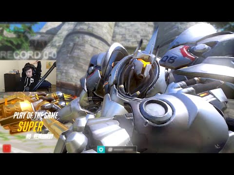 Super Best Reinhardt in the World - POTG! [ Overwatch Season 30 Top 500 ]
