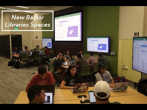 Updated Baylor Library Spaces