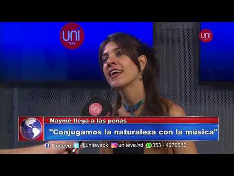 Naymé llega a las peñas