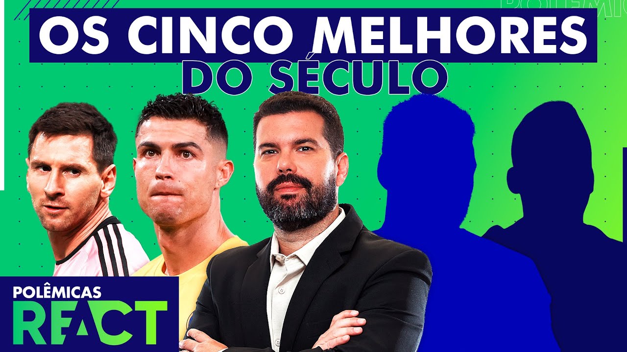 OS CINCO MELHORES JOGADORES DO SÉCULO! FORMIGA MUDOU DE OPINIÃO? - POLÊMICAS REACT #9