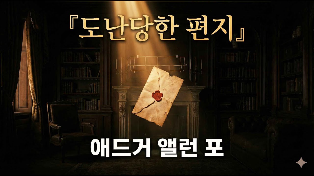 💌 가장 뻔한 곳에 숨겨진 비밀 – 에드거 앨런 포의 『도난당한 편지』