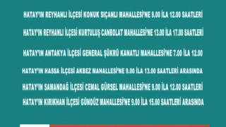 16 EYLÜL ÇARŞAMBA GÜNÜ ELEKTRİK KESİNTİSİ UYGULANACAK