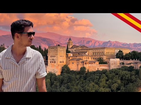 Visitamos una CIUDADELA MUSULMANA en ESPAÑA | La Alhambra, Granada 🇪🇸