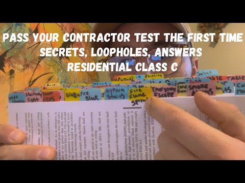 How To Pass The General Contractor License Exam THE FIRST TIME 2023/2024 Edition