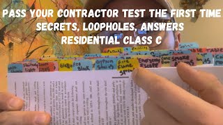 How To Pass The General Contractor License Exam THE FIRST TIME 2023/2024 Edition