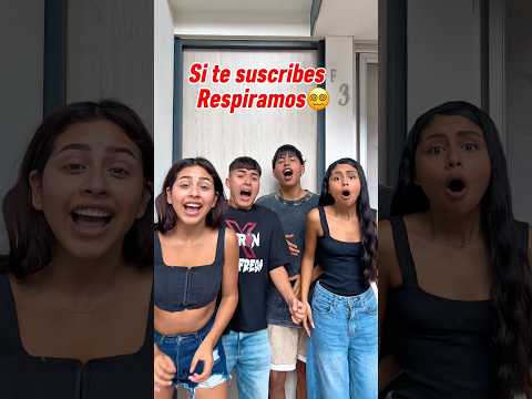 No respiramos hasta que te suscribas😱😩