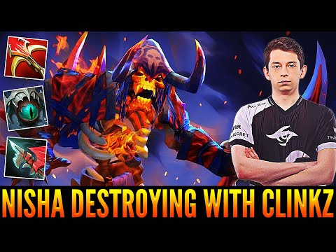 👉 NISHA Is Destroying Pubs With Clinkz - 950 XPM Beast - Dota 2