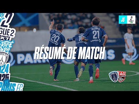 J6 - Paris FC vs EA Guingamp [2-0] : le résumé vidéo !