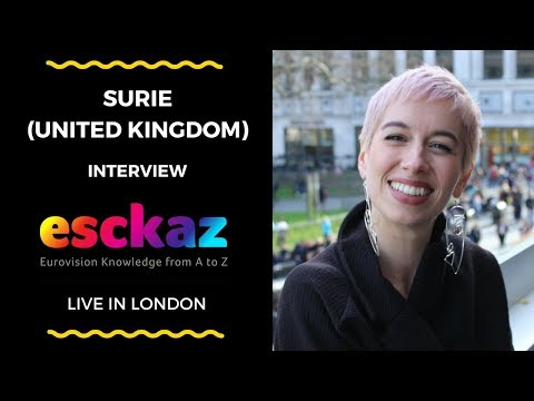 ESCKAZ in London: Interview with SuRie (United Kingdom at Eurovision 2018)