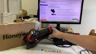 รีวิว สาธิต ทดสอบ Honeywell Granit XP 19911iXR barcode scanner เครื่องอ่านบาร์โค้ดไร้สาย อ่านไกล