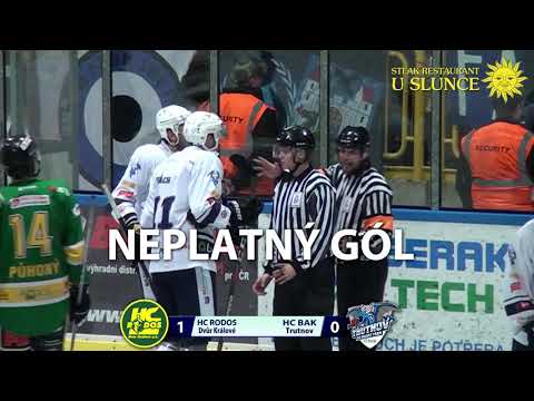 HC Rodos Dvůr Králové - HC Bak Trutnov 2:1