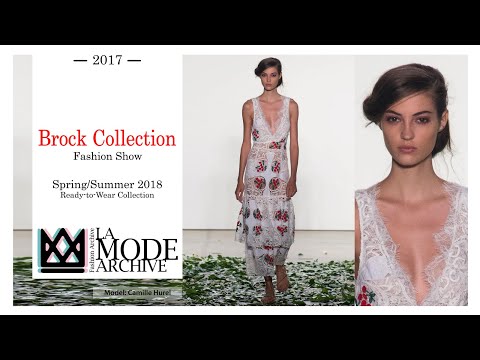 Brock Collection Fashion Show at NYFW - Spring/Summer 2018 Ready-to-Wear Collection