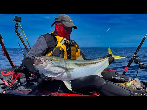 Torn to PIECES by BIG Kingfish - The Ultimate Kayak Day Finale ft @CastawayFishingNZ