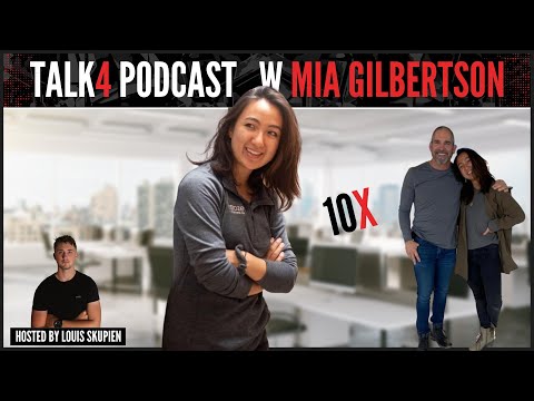 Mia Gilbertson - Undercover Billionaire S2, Wake Up Pueblo | Talk4 Podcast #05 - by Louis Skupien