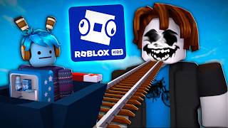 TESTEI O JOGO MAIS BIZARRO DO ROBLOX KIDS e isso aconteceu..
