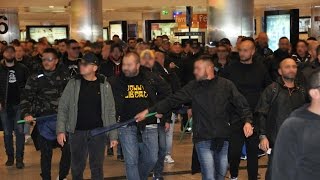Napoli Ultras was escaped in metro station in Istanbul