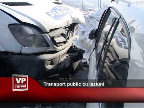 Transport public cu leziuni