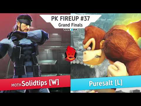 Solidtips (Snake) vs Puresalt (Donkey Kong) - PK Fireup #37 Grand Finals