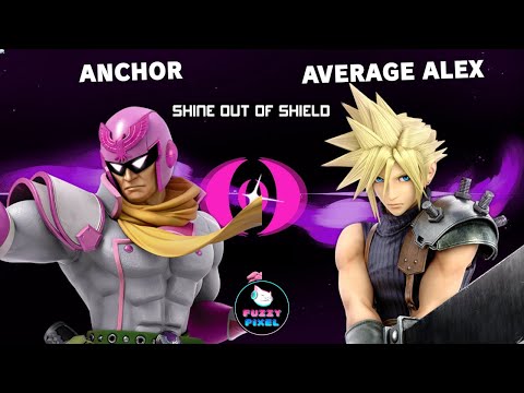 Shine Out Of Shield HDR- Anchor (Captain Falcon, Pyra/Mythra) vs Average Alex (Cloud)-Shine LosersQF