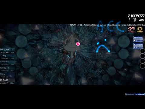 MrBooM | ke-ji feat. Nanahira - Ange du Blanc Pur [ABSOLUTION] +HD,HR FC 97.90% #1 LOVED