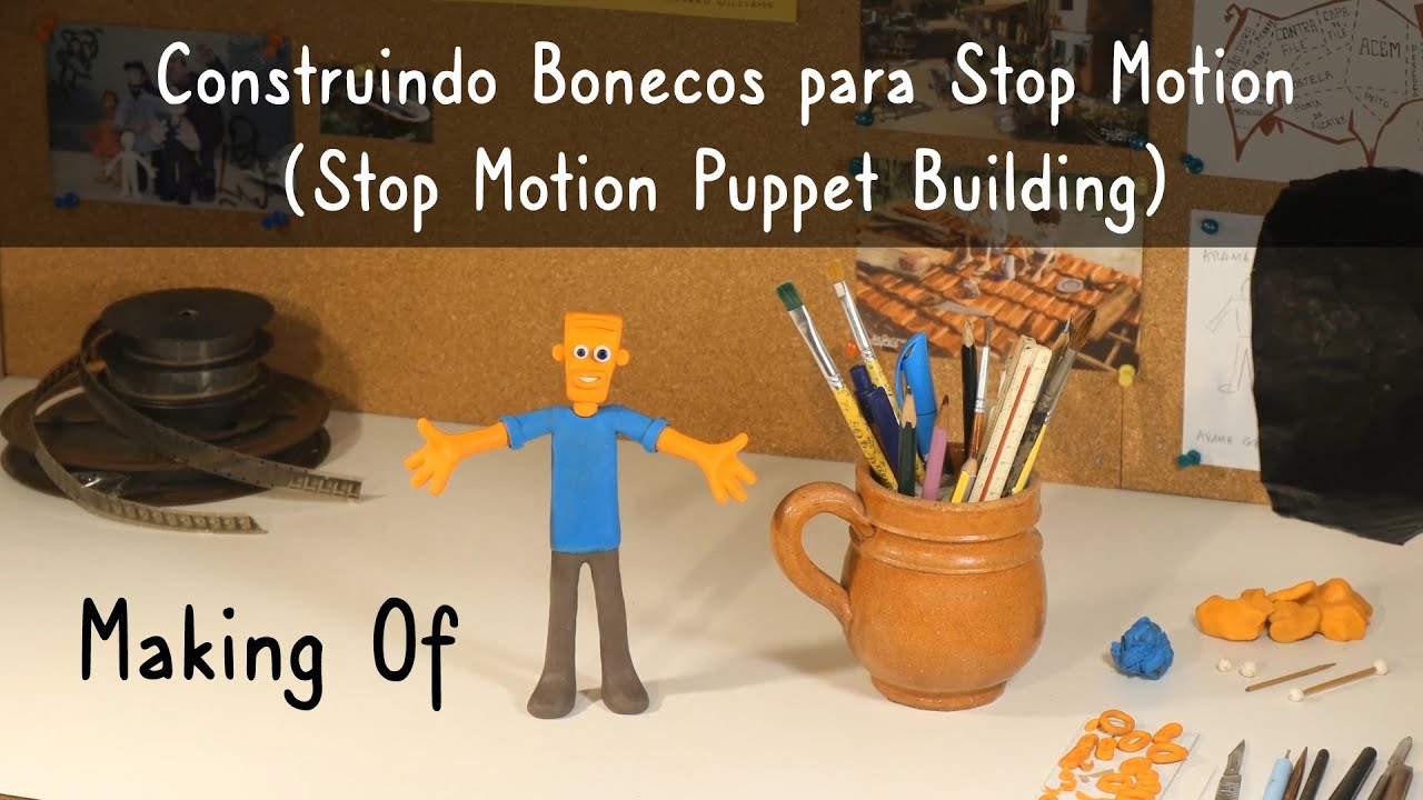 Construindo Bonecos para Stop Motion (Stop Motion Puppet Building)