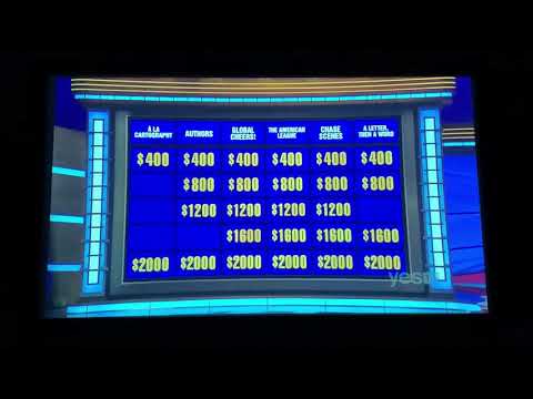 Double Jeopardy, Henry Baer Day 3 - 3rd Daily Double (11/25/20)