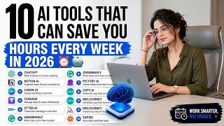 10 AI Tools That Can Save You HOURS Every Week in