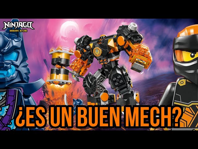 Vídeo relacionado con LEGO Ninjago Meca Elemental de la Tierra de Cole, Figura de Acción Articulada, Juguete Personalizado con 2 Minifiguras, Regalo del Universo Ninja para Niños y Niñas de 7 Años o Más 71806