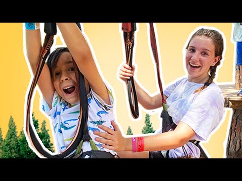 PARQUE de TIROLINAS en FAMILIA ¡Subimos a lo + ALTO! // Turismo activo
