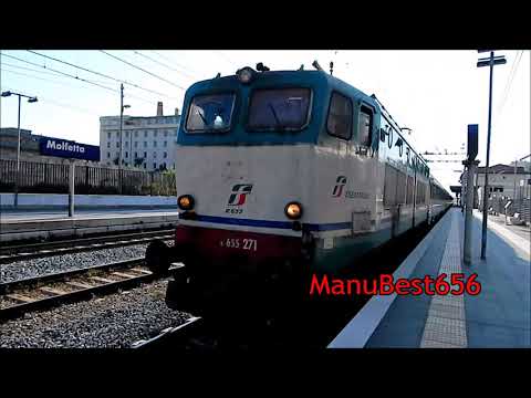 E655 271 ECCEZIONALMENTE IN TESTA AL 603 DA PESCARA A LECCE, IN ARRIVO/PARTENZA DA MOLFETTA!