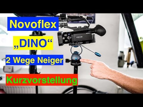 Novoflex DINO 2 Wege Neiger - Optimal für sanfte Schwenks und Neigungen