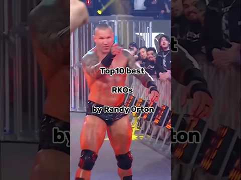 Top10 best RKOs by Randy Orton #top10 #best #rko #randyorton #wwe #wrestler #youtube #shorts #yt