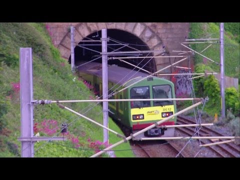 DART Train number 8612 - Vico Road Tunnel, Dalkey