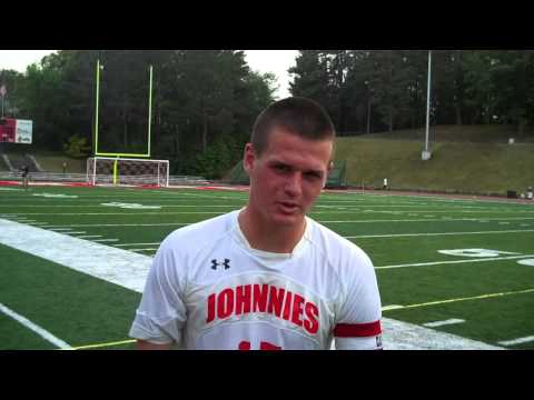 Post-Game Interviews w/SJU's Cole Howard, Joe Balder and Head Coach John Haws - 2012 Luther