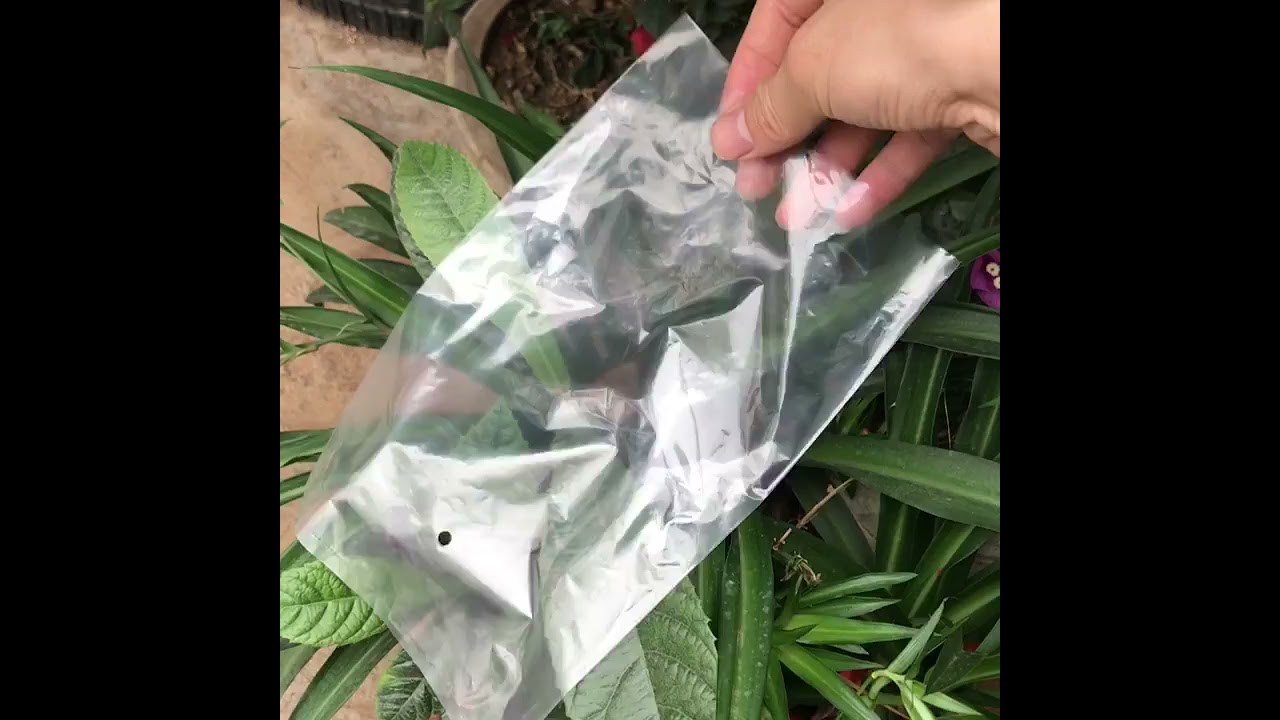 Heavy duty clear plastic bags