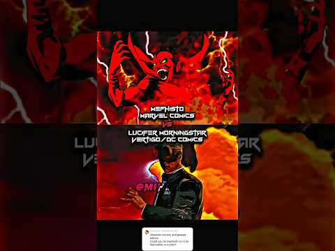 Mephisto (MARVEL Comics) vs Lucifer Morningstar (Vertigo/DC Comics)