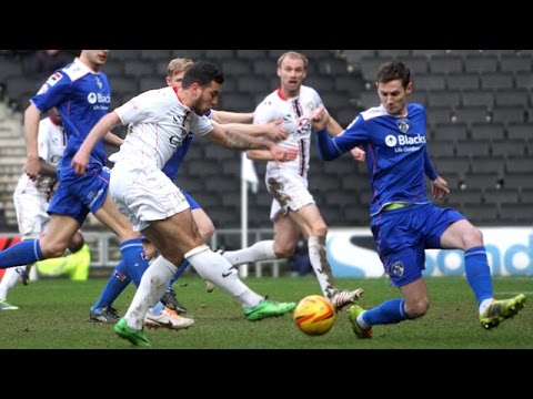 FOOTAGE: Samir's solo effort!