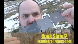 Cook Stand – Der klappbare Mini-Koch-Ständer