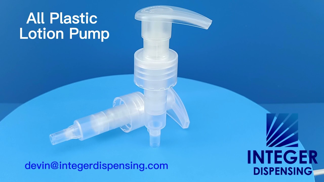 All Plastic Lotion Pump