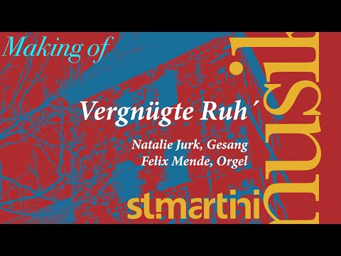Vergnügte Ruh' - CD "behind the scenes" St. Martini Bremen Lesum