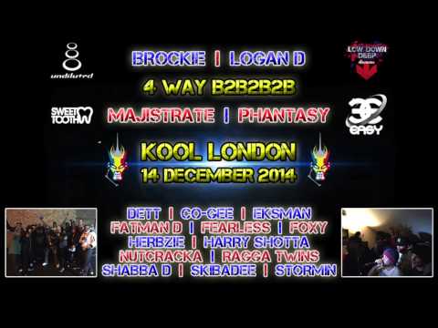 Kool London - DnB History set - 4 DJ's | 12 MC's | December 2014