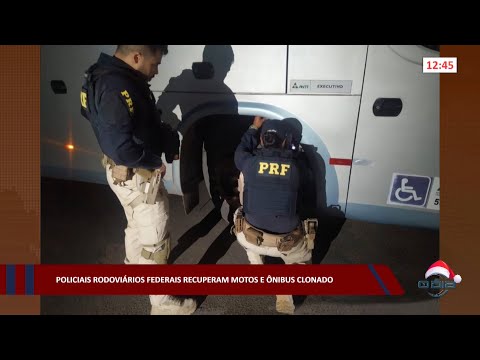 Policiais Rodoviários Federais recuperam veículos clonados em Bom Jesus 20 12 2022