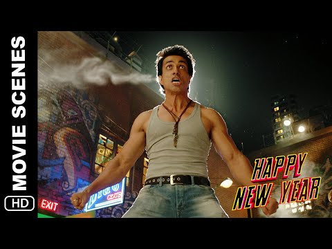 5 Kilo Ka Haath | Happy New Year | Action Scene | Shah Rukh Khan, Sonu Sood, Boman Irani