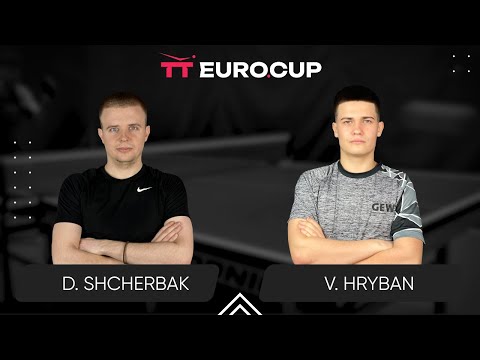 19:15 Denys Shcherbak - Vadym Hryban 31.08.2025 TT Euro.Cup Ukraine Star TABLE 3