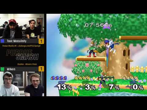 Purdue 2019 Weekly #6 - Doubles - Winners Finals - Toxic Masculinity vs Milkers