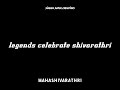 Sivan WhatsApp Status Mahashivarathri
