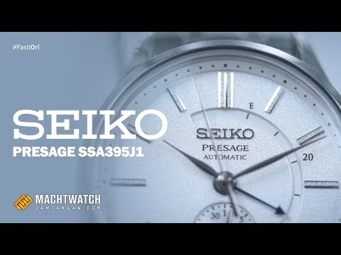 Seiko Presage SSA395J1 Zen Garden Automatic White Dial Stainless Steel Strap-1