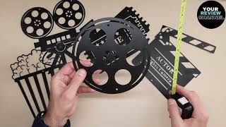 5 Pieces Movie Theater Decor Home Movie Room Review