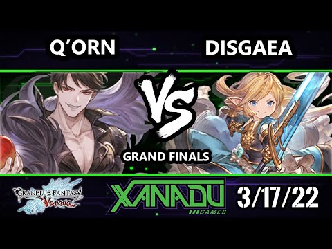 F@X 448 GRAND FINALS - Disgaea (Charlotta) Vs. Q'orn [L] (Belial) Granblue Fantasy: Versus