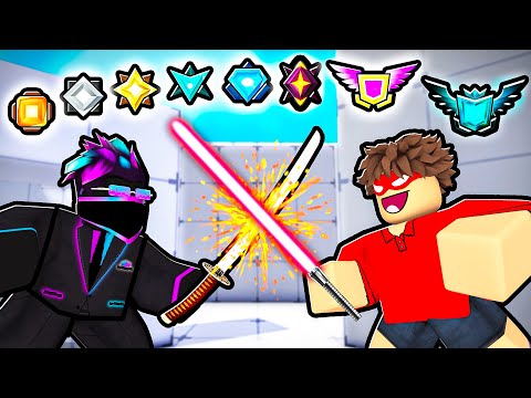I 1v1ed EVERY RANK in Roblox Rivals!